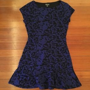 Lily Rose black and blue dress, size XS
